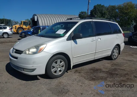 2005 Toyota Sienna Xle from USA, damaged, VIN 5TDZA22C75S320962
